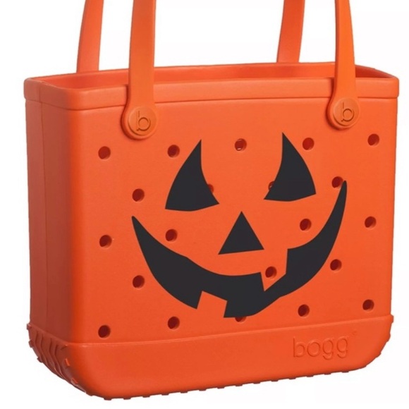 RARE Limited Edition Halloween Bogg O'Lantern Original (largest size) Bogg® Bag - Picture 2 of 4